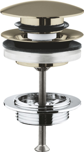 9 580 руб. Донный клапан для раковины Grohe 65807EN0 никель Донный клапан для раковины Grohe 65807EN0 никель