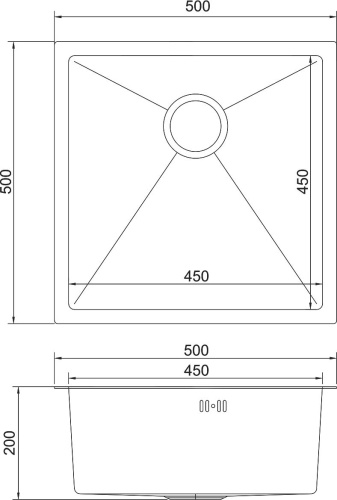 Мойка кухонная Mixline Pro 547227 сатин фото 2