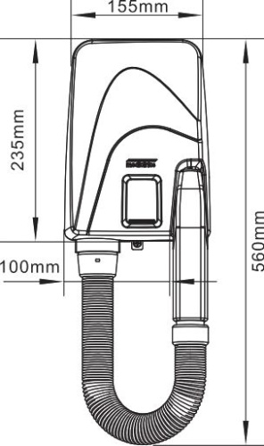 Фен для волос Connex CONNEX WT-950W1 фото 2