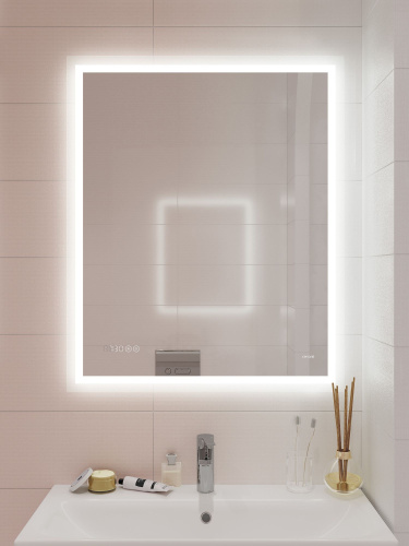 Зеркало Cersanit LED 080 design pro 60x85, с подсветкой фото 2