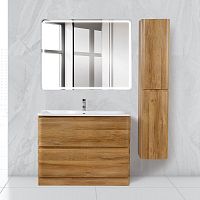 Тумба с раковиной BelBagno Albano 100 напольная, rovere rustico