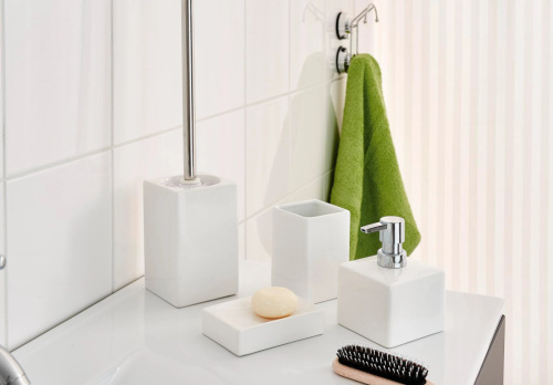 Стакан Ridder Cube 2135101 белый фото 2