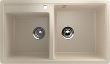 Мойка кухонная Ulgran U-200-328 бежевая