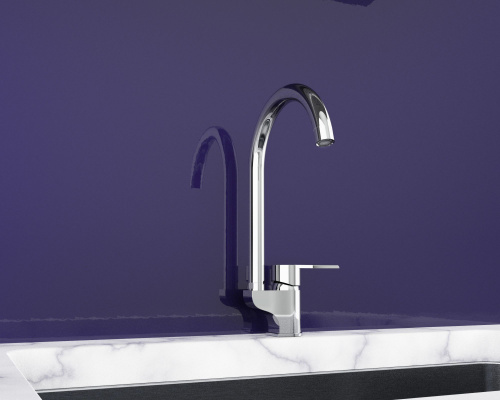 7 140 руб. Смеситель GPD Atros MTE65 для кухонной мойки фото 15 Смеситель GPD Atros MTE65 для кухонной мойки фото 15