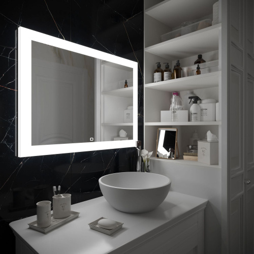 Зеркало Art&Max Soli 120х70 с подсветкой фото 3