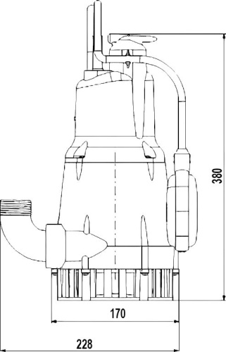 Дренажный насос Вихрь ДН-1100Н фото 6