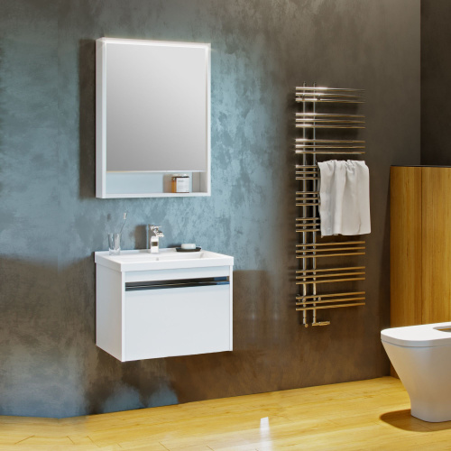 Мебель для ванной AQUATON Капри 60 подвесная фото 6 Мебель для ванной AQUATON Капри 60 подвесная фото 6