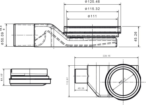 Душевой трап Pestan Confluo Standard Angle2 фото 4