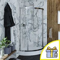 Душевой уголок AM.PM Tender W45G-315-090TM + Сертификат AM.PM на 30 дней подписки на медиасервис