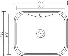 Мойка кухонная Seaman Eco Wien SWT-5848
