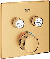 Термостат Grohe Grohtherm SmartControl 29124GN0 для ванны с душем, холодный рассвет