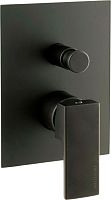 Смеситель Migliore Kvant 30439 С ВНУТРЕННЕЙ ЧАСТЬЮ, для ванны с душем, черный