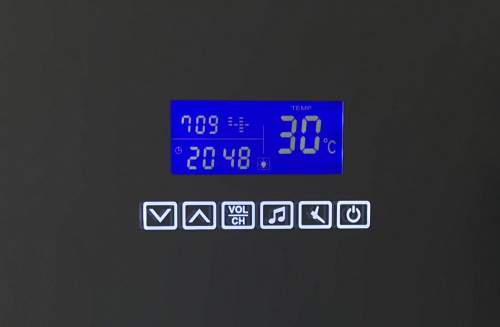 Зеркало BelBagno SPC-RNG-800-LED-TCH-RAD с bluetooth, термометром и радио фото 3