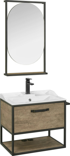 Мебель для ванной AQUATON Лофт Фабрик 65 дуб кантри фото 6