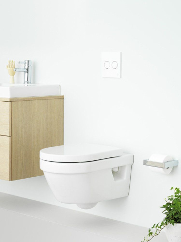 Унитаз подвесной Gustavsberg Hygienic Flush WWC 5G84HR01 безободковый фото 11