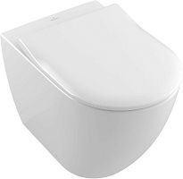 Унитаз приставной Villeroy & Boch Subway 2.0 alpin CeramicPlus