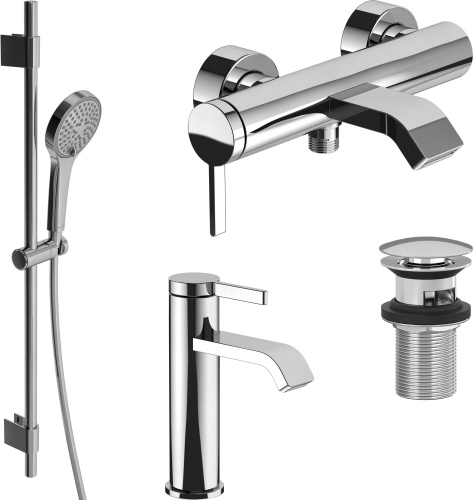 Душевой комплект Villeroy & Boch TVS1086000261 + TVW10610315261 + TVT10650115261 фото 7