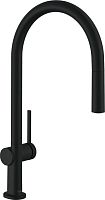 Смеситель Hansgrohe Talis M54 72803670 для кухонной мойки, матовый черный