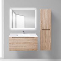 Тумба с раковиной BelBagno Etna 100 rovere bianco