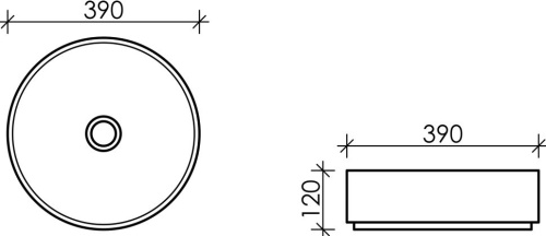 Раковина Ceramica Nova Element CN6022MDH фото 6