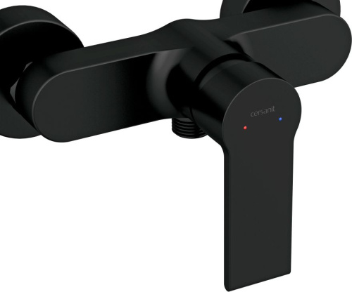 Смеситель Cersanit Brasko Black 63109 для душа фото 4