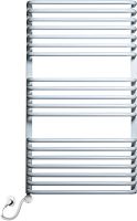 Полотенцесушитель электрический Luxrad Salto Invest 063714 92х53 L, белый, терморегулятор selmo smart