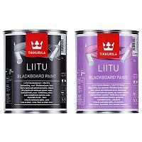 TIKKURILA LIITU краска для школьных досок на водной основе, черный (1л)