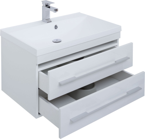 Мебель для ванной Aquanet Нота 75 белая фото 8