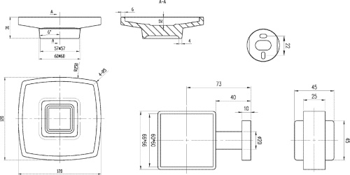 Мыльница Villeroy & Boch Elements Striking TVA15202000061 фото 2 Мыльница Villeroy & Boch Elements Striking TVA15202000061 фото 2