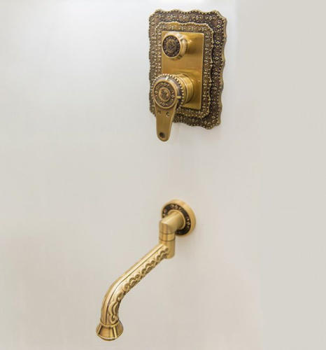 Душевой комплект Bronze de Luxe Windsor 10137/1F С ВНУТРЕННЕЙ ЧАСТЬЮ фото 2