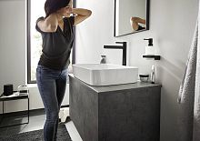 Смеситель Hansgrohe Finoris 260 76070670 для раковины, матовый черный