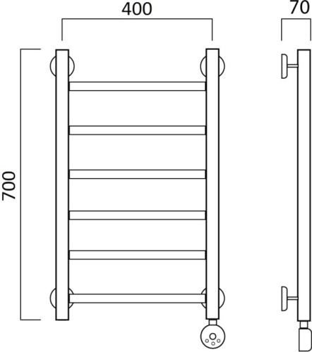 17 114 руб. Полотенцесушитель электрический Aquanerzh Прямой R 70х40 фото 2 Полотенцесушитель электрический Aquanerzh Прямой R 70х40 фото 2