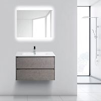 Тумба с раковиной BelBagno Kraft 80 pietra grigio