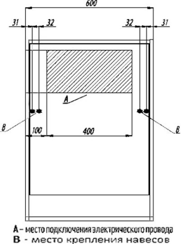 Мебель для ванной AQUATON Капри 60 бетон пайн фото 5 Мебель для ванной AQUATON Капри 60 бетон пайн фото 5