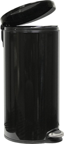 Мусорное ведро Binele Lux WP30LB 30 л, черное фото 2
