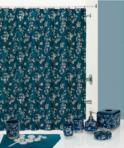 Коврик Creative Bath Indigo Blossoms R1271BLU фото 2