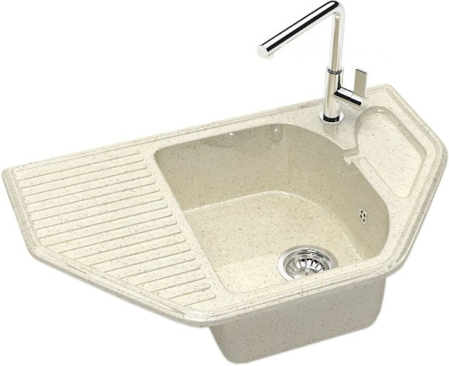 Мойка кухонная Marrbaxx Рики Z022Q002 бежевый фото 2