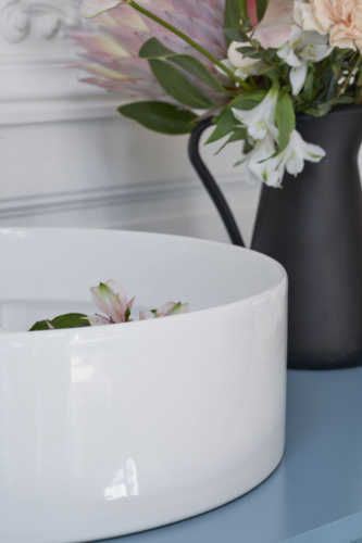 Раковина Jacob Delafon Delta Pure E90012-0 белая фото 3