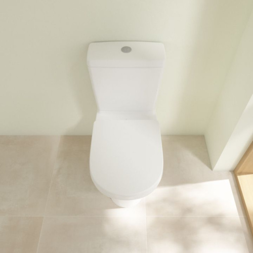 Унитаз-компакт Villeroy & Boch O'Novo 56611001 альпийский белый фото 12