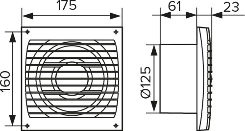 Вытяжной вентилятор Era Era 5S фото 4