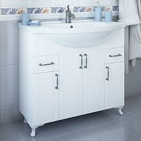 Мебель для ванной Sanflor Глория 105, белая