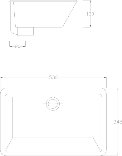 Раковина ArtCeram Gea GEL001 53 см фото 2