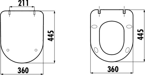 Унитаз подвесной Creavit Free FE320.F0100 капучино + коврик фото 6