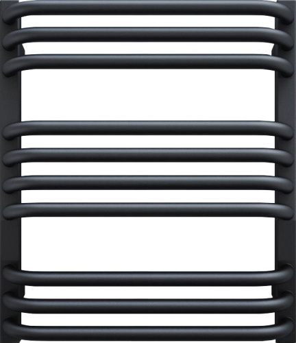 Полотенцесушитель электрический Terma Alex 50x54, черный матовый фото 2