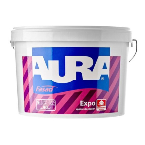 Краска фасадная Aura Fasad Expo база A 2,7 л