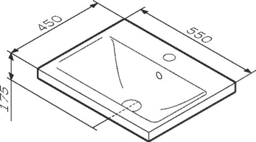 Мебель для ванной AM.PM X-Joy 55, подвесная, белый глянец фото 4