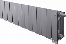Радиатор биметаллический Royal Thermo Piano Forte 200 VD silver satin, 16 секций