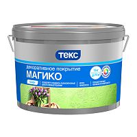 Декоративное покрытие Текс Профи Магико, глубокоматовое, белое, 14 кг