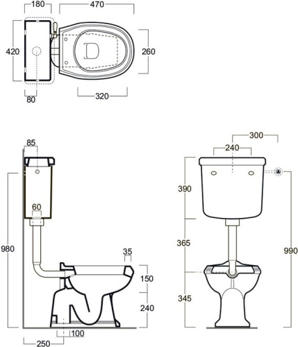 110 800 руб. Унитаз Simas Arcade AR801/AR812B со средним бачком фото 3 Унитаз Simas Arcade AR801/AR812B со средним бачком фото 3