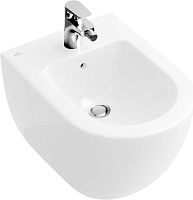 Биде подвесное Villeroy & Boch Subway 2.0 5400 00R1 alpin, Сeramicplus